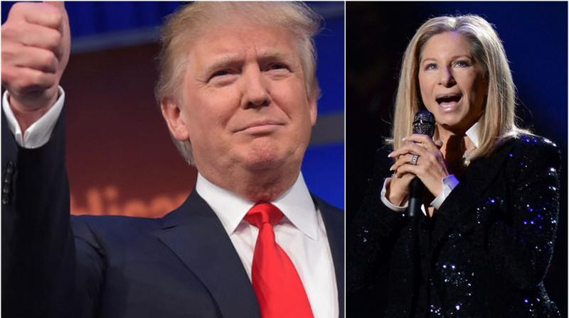 Donald Trump and Barbra Streisand (Photo: AP)