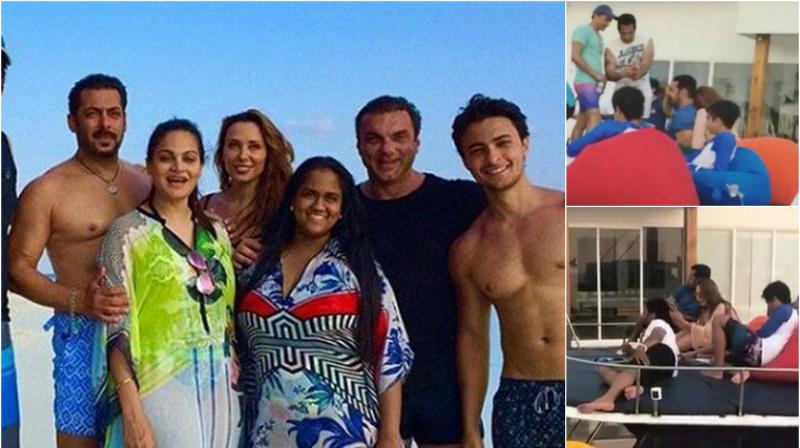 The Khandaan flew to Maldives to celebrate