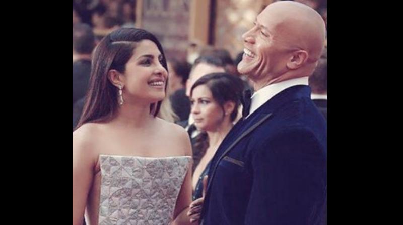 Priyanka will be seen making her much awaited Hollywood debut with  Baywatch, alongside The Rock and Zac Efron.