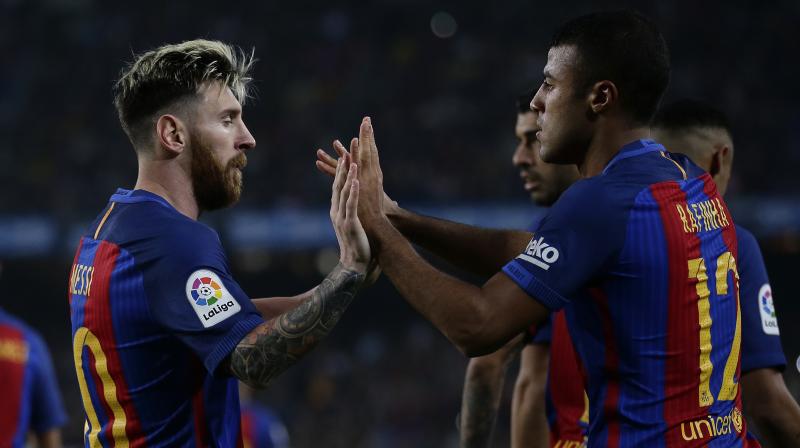 FC Barcelona confirmed that they could bring their first team squad to India, in order to increase their presence in the country. (Photo: AP)