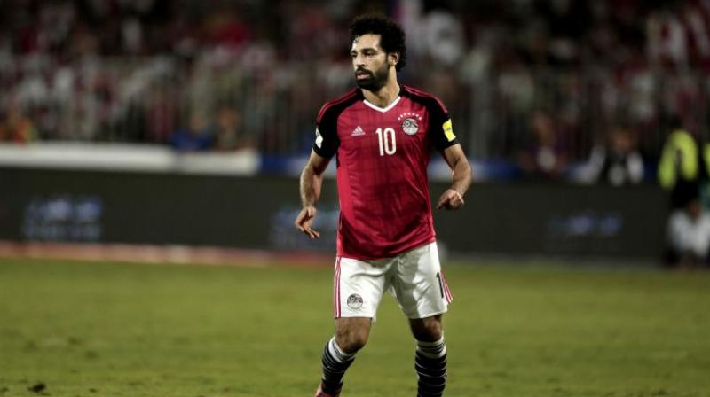 On Wednesday, the federation had said Salah would be out for \not more\ than three weeks, meaning he could miss Egypts opening World Cup Group A fixture against Uruguay on June 15. (Photo: AP)