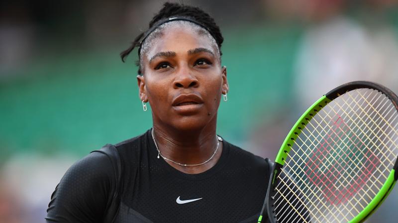 Williams has suffered an arm injury, and it was confirmed that she would play no further part in the match.(Photo: AFP)