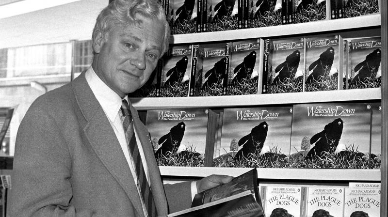 In this Oct. 18, 1978 file photo author Richard Adams poses for a photograph. (Photo: AP)