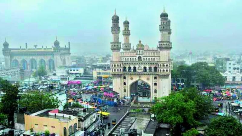 According to the Telangana Social Development Report- 2017, about half of the total population of Muslims in the state is residing in Hyderabad district.