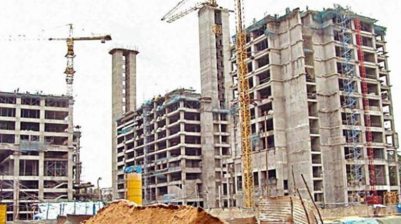 Violations of rules by builders such as not putting up a retaining wall during excavation and rock blasting till late hours in the western parts of the city go unchecked by the Greater Hyderabad Municipal Corporation. (Representational image)
