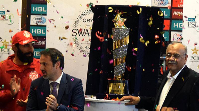 The five-team PSL began last week in the United Arab Emirates, and the final on March 5 is set for Lahore. (Photo: PSL)