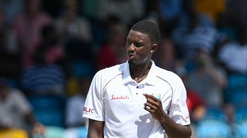 Holder was punished by the International Cricket Council for the teams slow over rate in winning the second Test in Antigua on Saturday. (Photo: AFP)