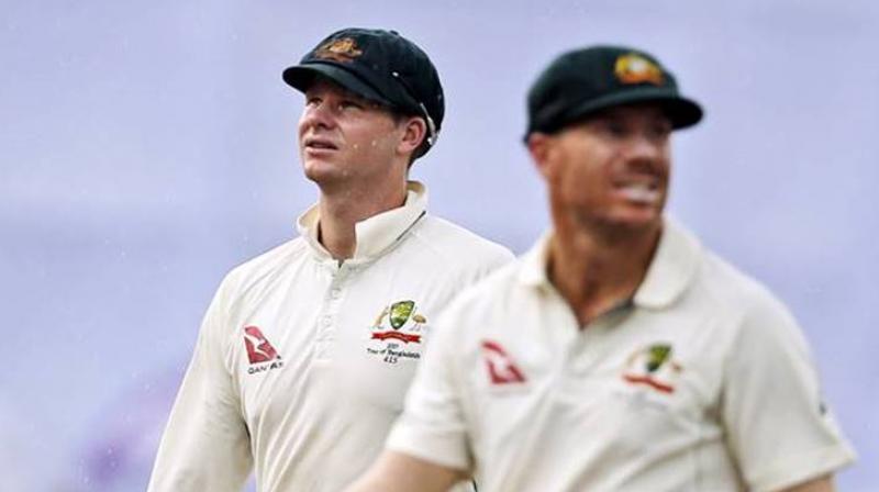 With the imminent return of Warner and Smith, there are now question marks over Marcus Harris and number four Marnus Labuschagne. (Photo: AP)