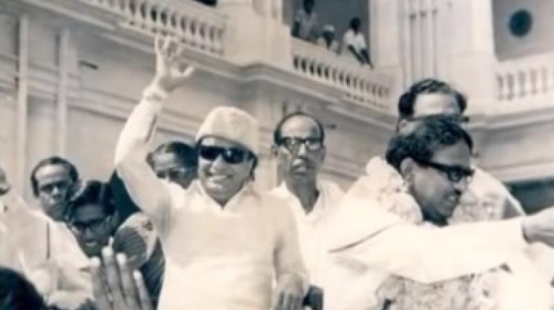 The DMK head served as the chief minister of Tamil Nadu for five separate terms in the 19692011 period. (Photo: Youtube screengrab)
