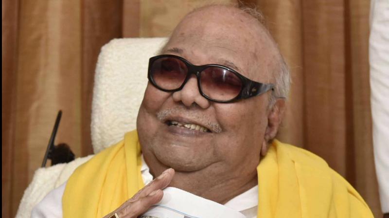 The flood of eulogies and the outpouring of sadness that have followed Karunanidhis death is proof to his significance not only in Tamil Nadu but also in Indian politics. (Photo: Twitter/@Kalaignar89)