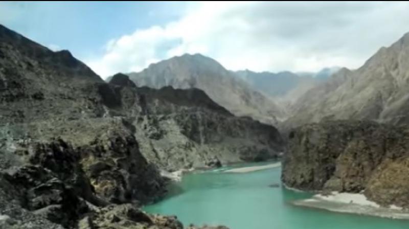 The Diamer Basha Dam will provide 8.1 Million Acre-Feet(MAF) of gross storage of which 6.4 MAF will be the live storage and a capacity to produce 4500 MWs of cheap and clean energy. (Photo: Videograb)