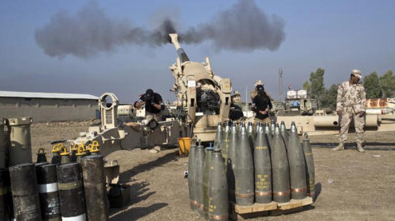 Iraqi forces have already entered Mosul from the east and were moving close to the city limits from the north on Monday but have some distance to cover on the southern front. (Photo: AP)