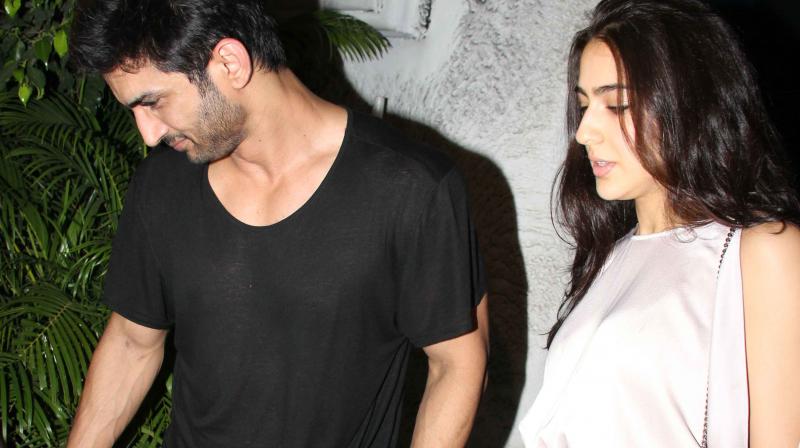 Sushant Singh Rajput and Sara Ali Khan were snapped a few months ago discussing the film with Abhishek Kapoor in the suburb.
