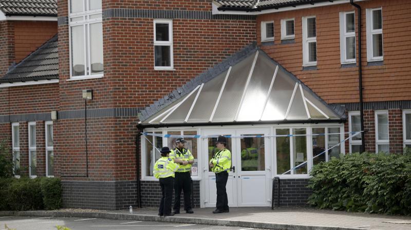 Police in Wiltshire, where ex-double agent Sergei Skripal and his daughter Yulia were poisoned with a nerve agent in March, took the rare step of declaring a major incident after a man and a woman were found unconscious on Saturday in Amesbury. (Photo: AP)