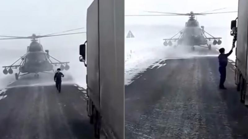 The video went viral and prompted the defense ministry to release a statement (Photo: YouTube)