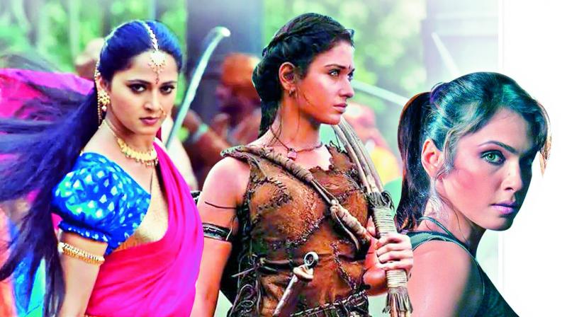 Anushka, Tamannaah and Isha will soon be seen in action heavy roles