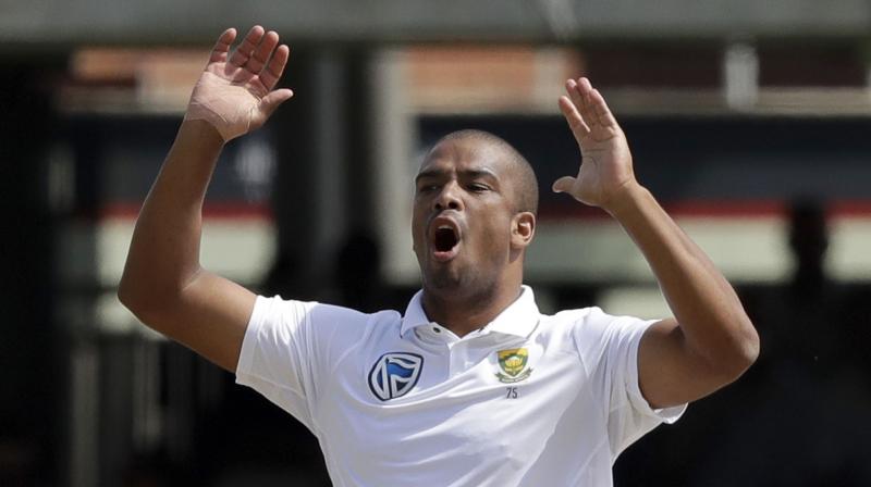 South Africa are still contemplating over a three or four pronged pace attack, with left-arm spinner Keshav Maharaj in the mix as well. (Photo: AP)