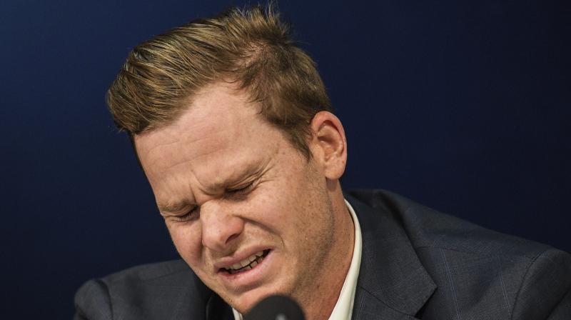 I was really struggling mentally and I was really lucky that I had some close friends and family members that I could speak to at all hours of the day\, said Steve Smith. (Photo: AP)