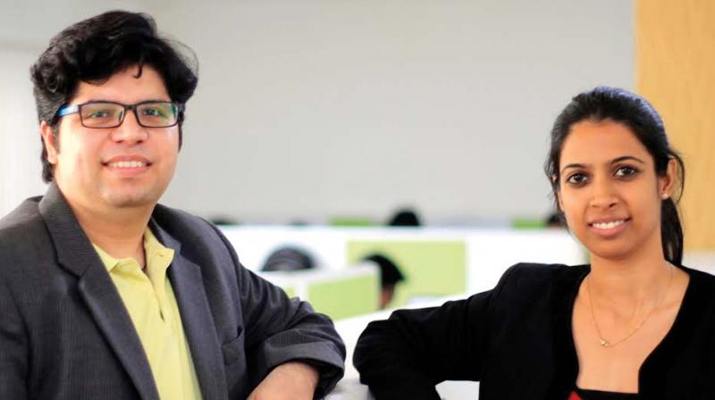 Puneet Manuja and Richa Singh, the founders of online emotional wellness platform, YourDOST.com