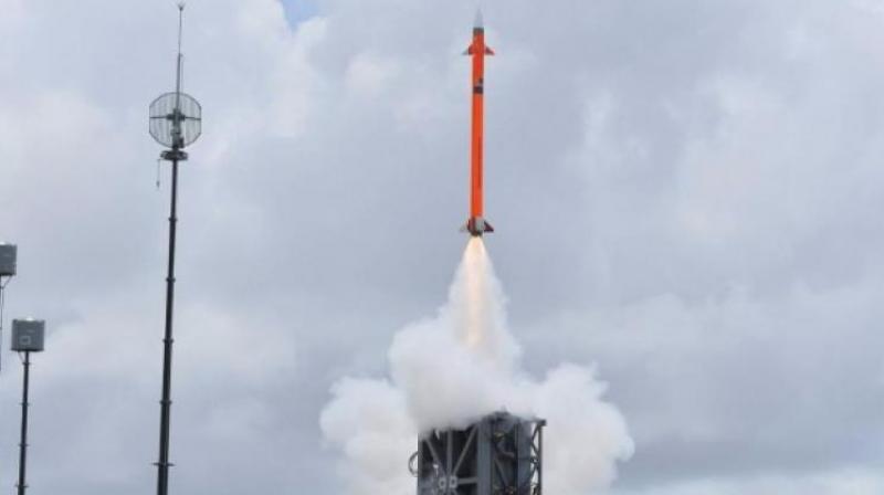 IAIs MRSAM missile test (Photo: Israel Aerospace Industries)