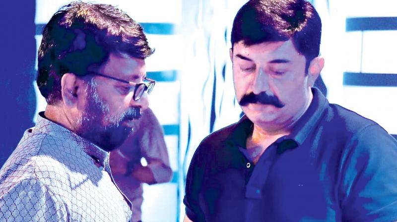 Selvah with Arvind Swamy