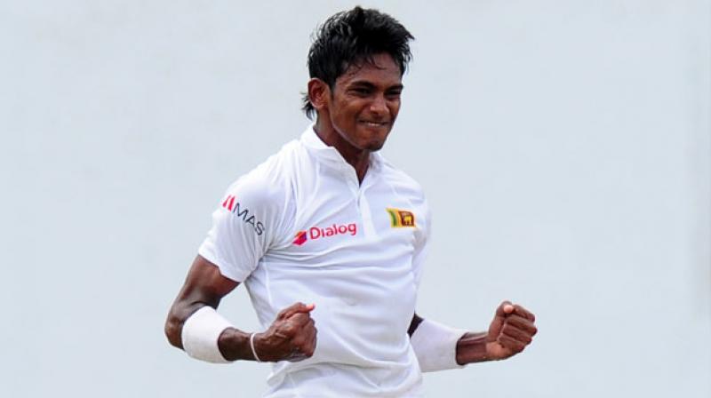 With Nuwan Pradeep being ruled out of the third Test due to a hamstring injury, Chameeras got the nod. (Photo: AFP)