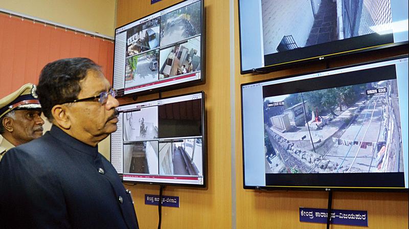 Home Minister G. Parameshwar inaugurated the control room on Tuesday