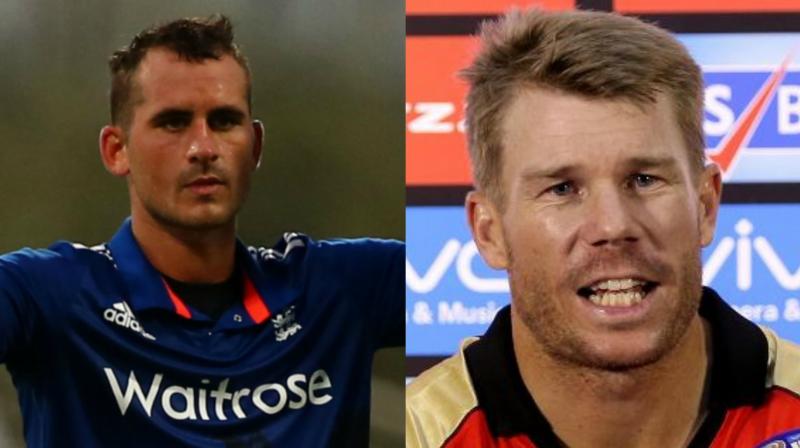 Sunrisers Hyderabad (SRH) named England batsman Alex Hales as David Warners replacement for the 2018 edition of the Indian Premier League (IPL). (Photo: AFP / BCCI)