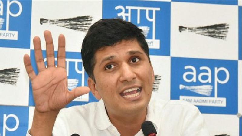 AAP MLA Saurabh Bhardwaj demanded an all party committee should be formed under the monitoring of the EC to ascertain whether EVMs were hacked in the recently held elections or not. (Photo: PTI)