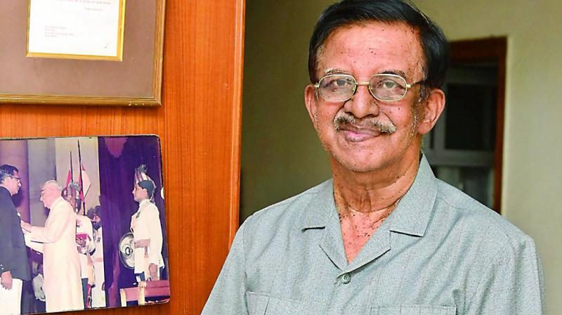 Mr Naidu, now 78, narrated the two incidents that won him the prestigious honour.
