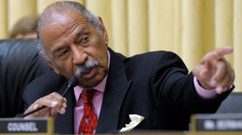 Even while denying the allegations, Conyers, who is 88, said he was stepping down as ranking member of the House Judiciary Committee. (Photo: AP)