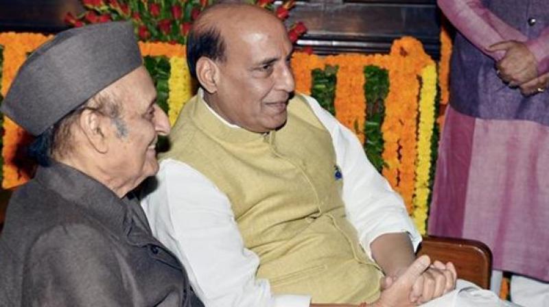 The agreement between the two countries was signed by Home Minister Rajnath Singh and Russias Interior Minister Vladimir Kolokoltsev after they held wide-ranging talks. (Photo: PTI)