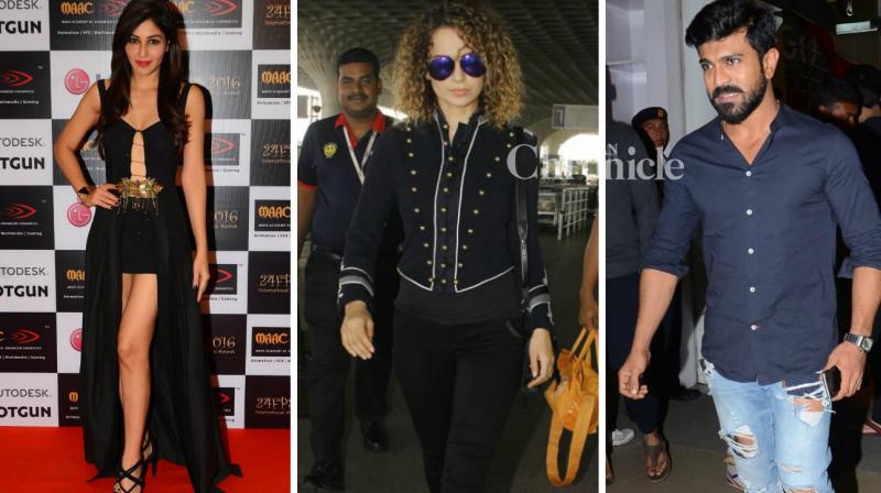 Kangana, Ram Charan, Pooja, other stars make a fashion statement