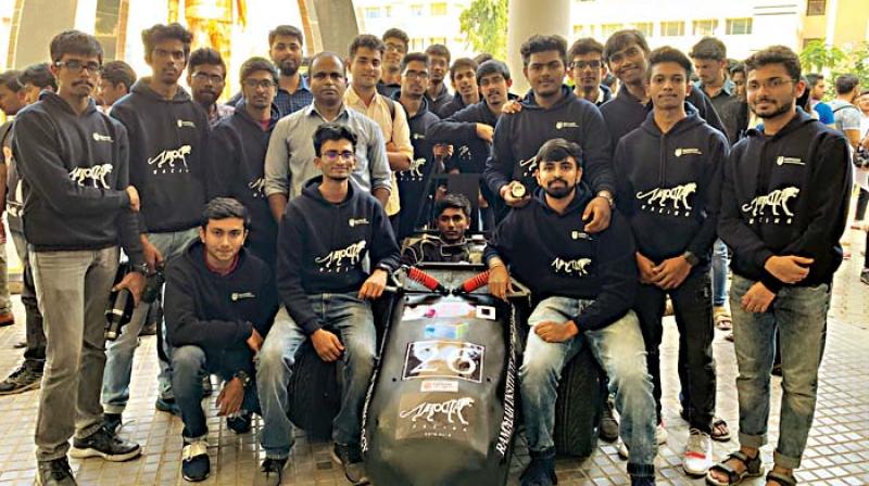 Team Velocita Racing from Ramaiah Institute of Technology with their Formula Race Car  (Image DC)