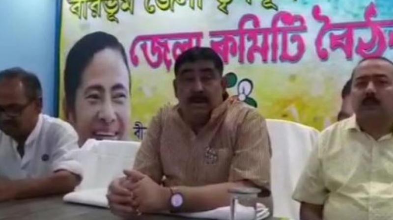 Anubrata Mandal is the partys observer in three assembly constituencies - Mangalkot, Ausgram and Ketugram - in East Burdwan district. (Photo: ANI | Twitter)