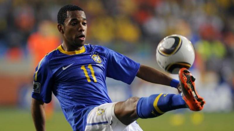 Robinho and five friends made the young woman drink to the point of making her unconscious and unable to resist. They were then said to have engaged in sexual intercourse multiple times in a row with her. (Photo: AFP)