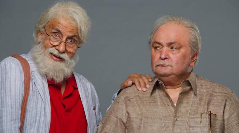 Rishi Kapoor and Amitabh Bachchan in 101 Not Out.
