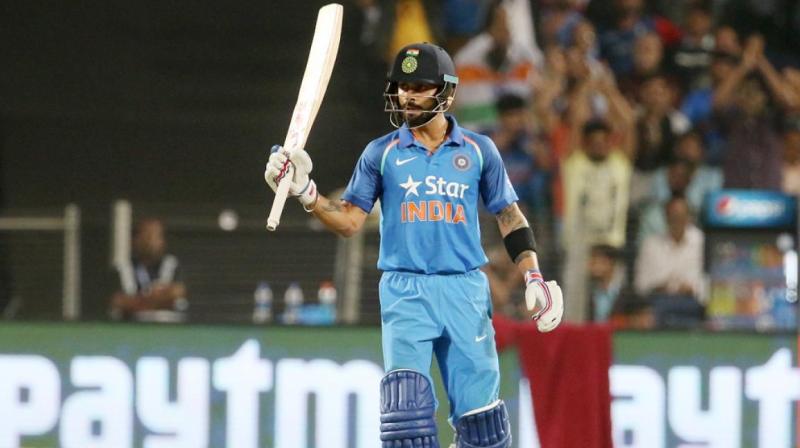 Virat Kohli became the first batsman to hit 15 centuries in successful chases in 60 innings, surpassing the 14 in 124 innings by Sachin Tendulkar. (Photo: BCCI)