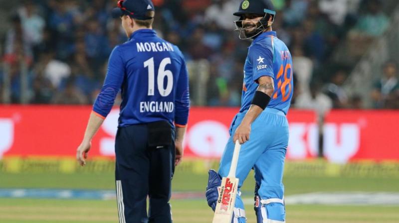Eoin Morgan praised Virat Kohli saying,   He is fantastic player and proved that over a long period of time.  (Photo: BCCI)