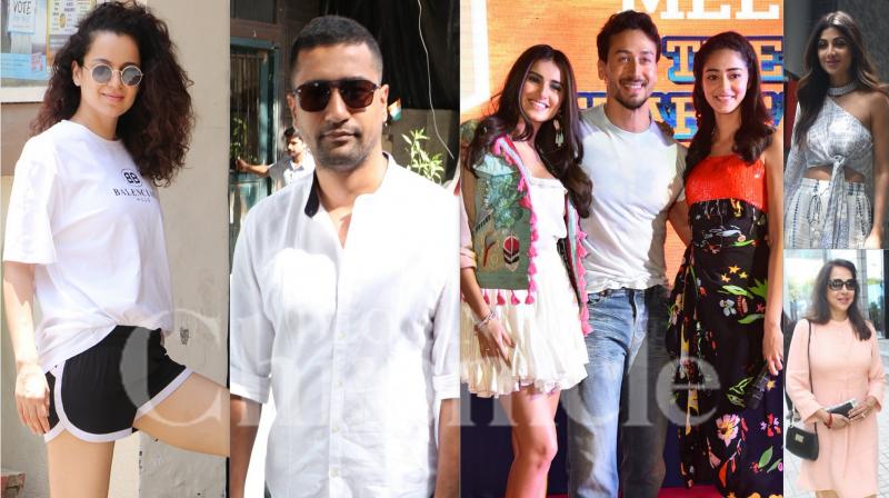 In Pics: Kangana, Vicky, Shilpa and others spotted in various parts of India In Pics: Kangana, Vicky, Shilpa and others spotted in various parts of India
