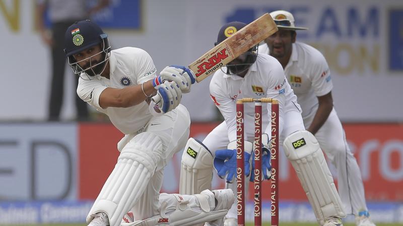 Kohli expressed pleasure that his team had become adept at the art of winning Test matches on flat tracks. (Photo: AP)