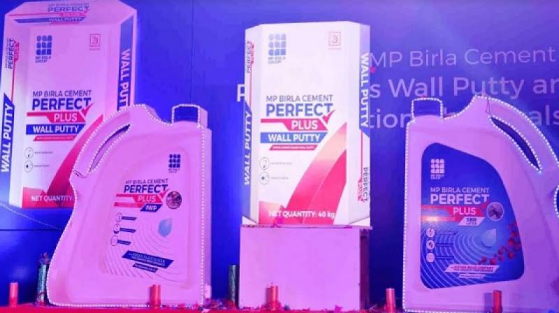 The range of wall putty and construction chemicals, launched by Birla Corporation Limited under the MP Birla Cement Perfect Plus franchise.