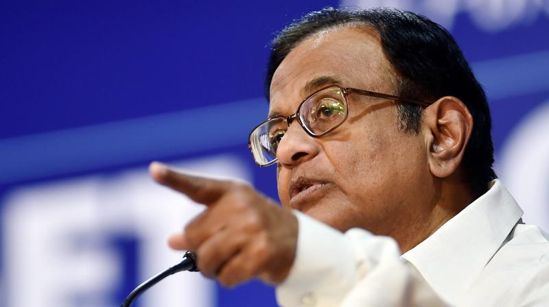 Former Finance Minister and senior Congress leader P Chidambaram (Photo: PTI)