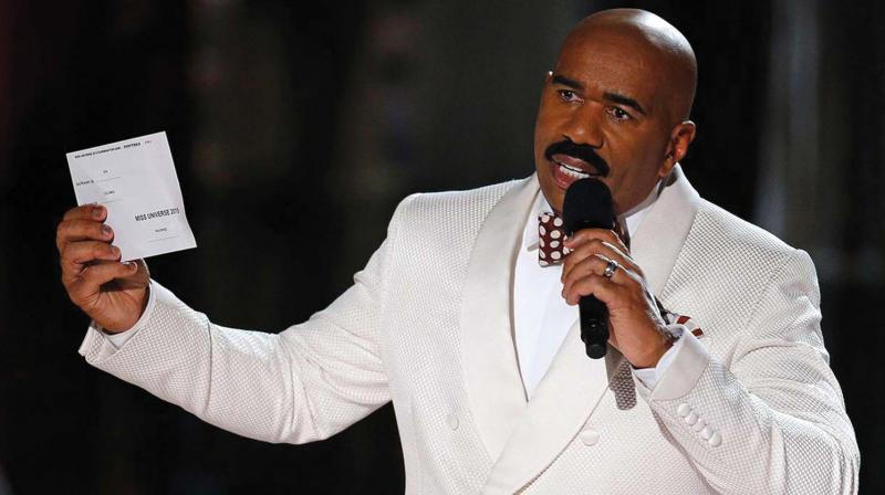 Steve Harvey named the wrong contestant at the Miss Universe pageant. (Photo: AP)