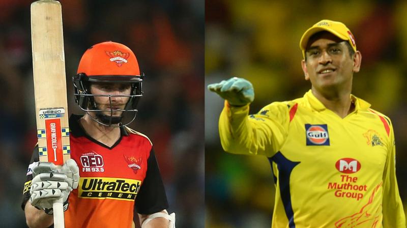 MS Dhoni-led Chennai Super Kings will look to complete a hat-trick of wins against Kane Williamsons Sunrisers Hyderabad as the two sides square off in the Qualifier of IPL 2018. (Photo: BCCI / AP)