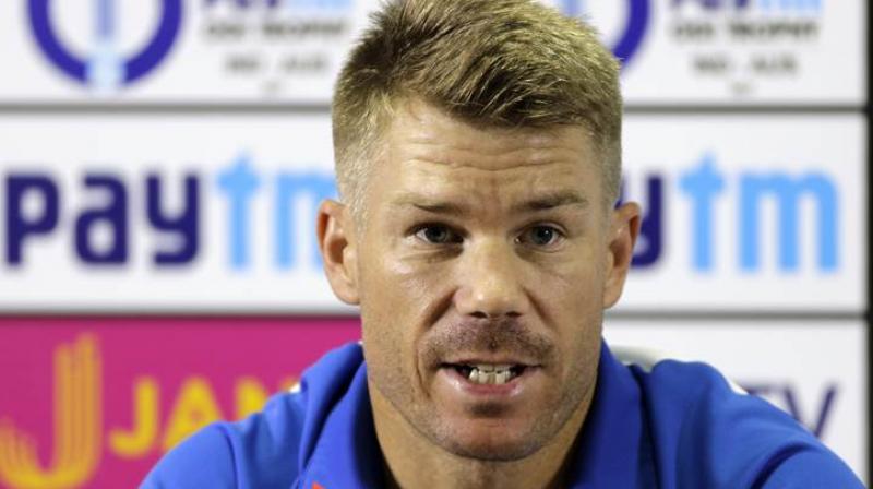 Warner was handed a one-year ban from international and state cricket by Cricket Australia for his role in helping to devise a plan to rub sandpaper on the ball during a Test match against South Africa in March.. (Photo: AP)