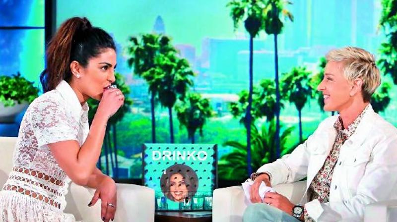 Priyanka Chopra is the first Bollywood celebrity to be a part of The Ellen Show.