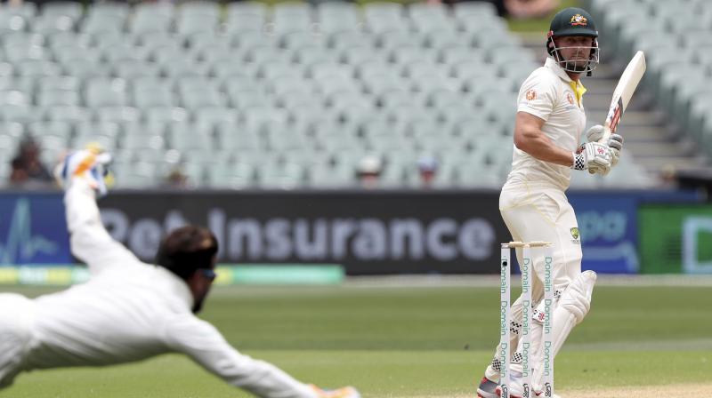 Shaun Marsh became the first Australian since 1888 to be dismissed for single digit score six consecutive times. (Photo: AP)
