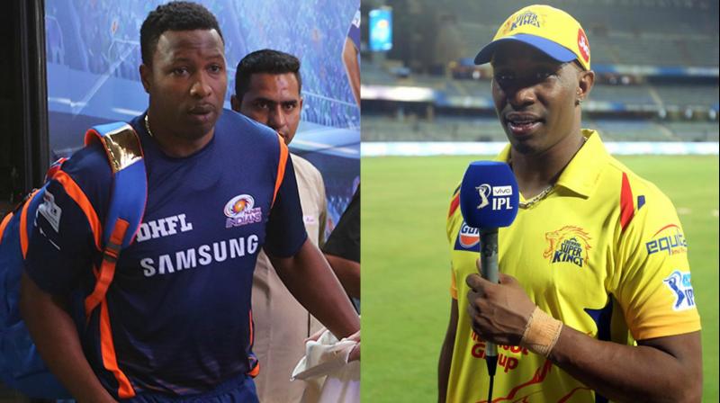 (Kieron) Pollard is the first player to play 400 T20 games. So he has 400 on his back. And Im the first bowler to get 400 wickets,  said Dwayne Bravo about why he and Pollard 400 number jerseys. (Photo: BCCI)