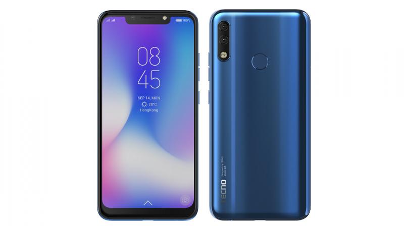 The smartphone is priced at Rs 13,499 and is available in three colours  Aqua Blue, Hawaii Blue (Gradient) and Midnight Black.